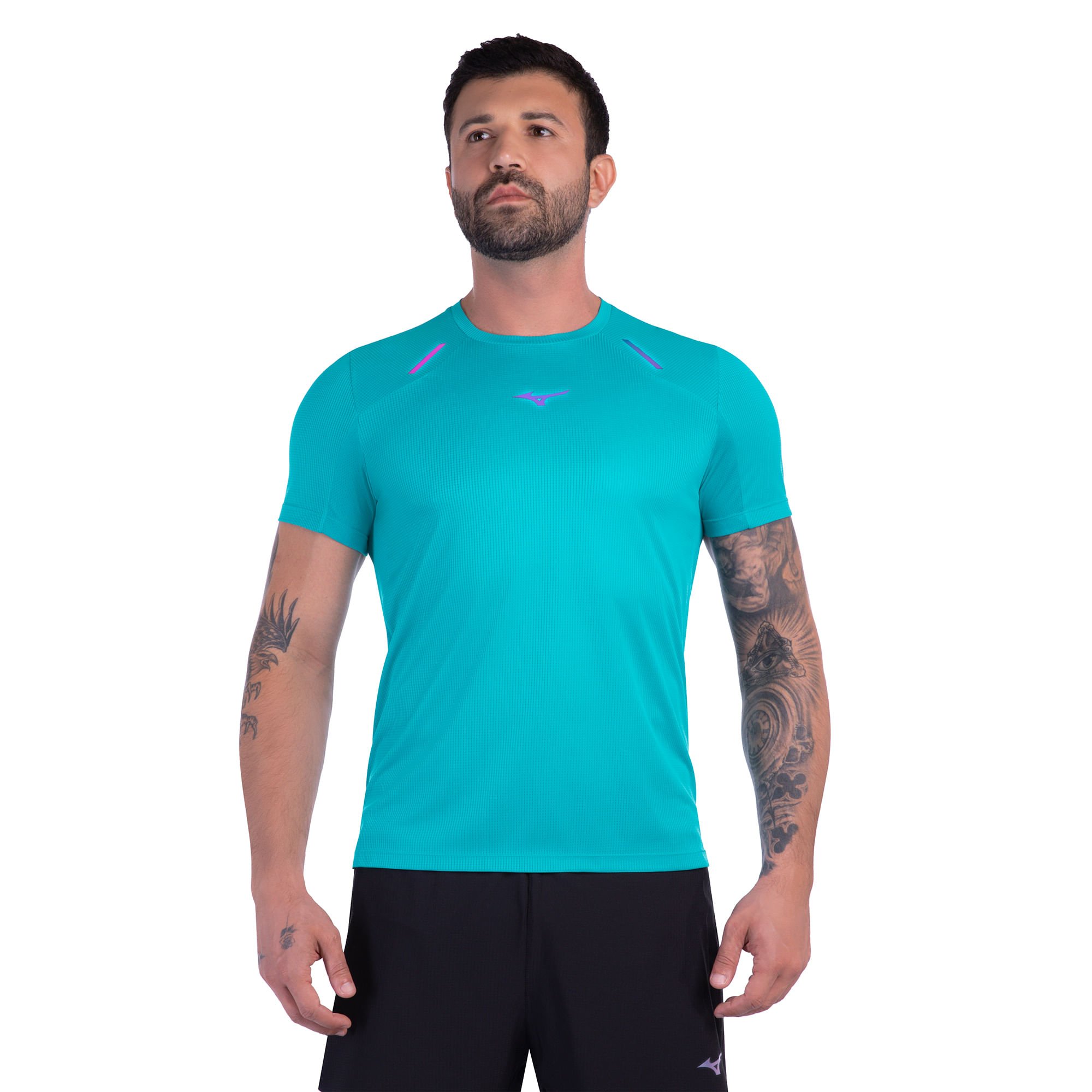 Camiseta de Corrida Mizuno High 3 Masculina