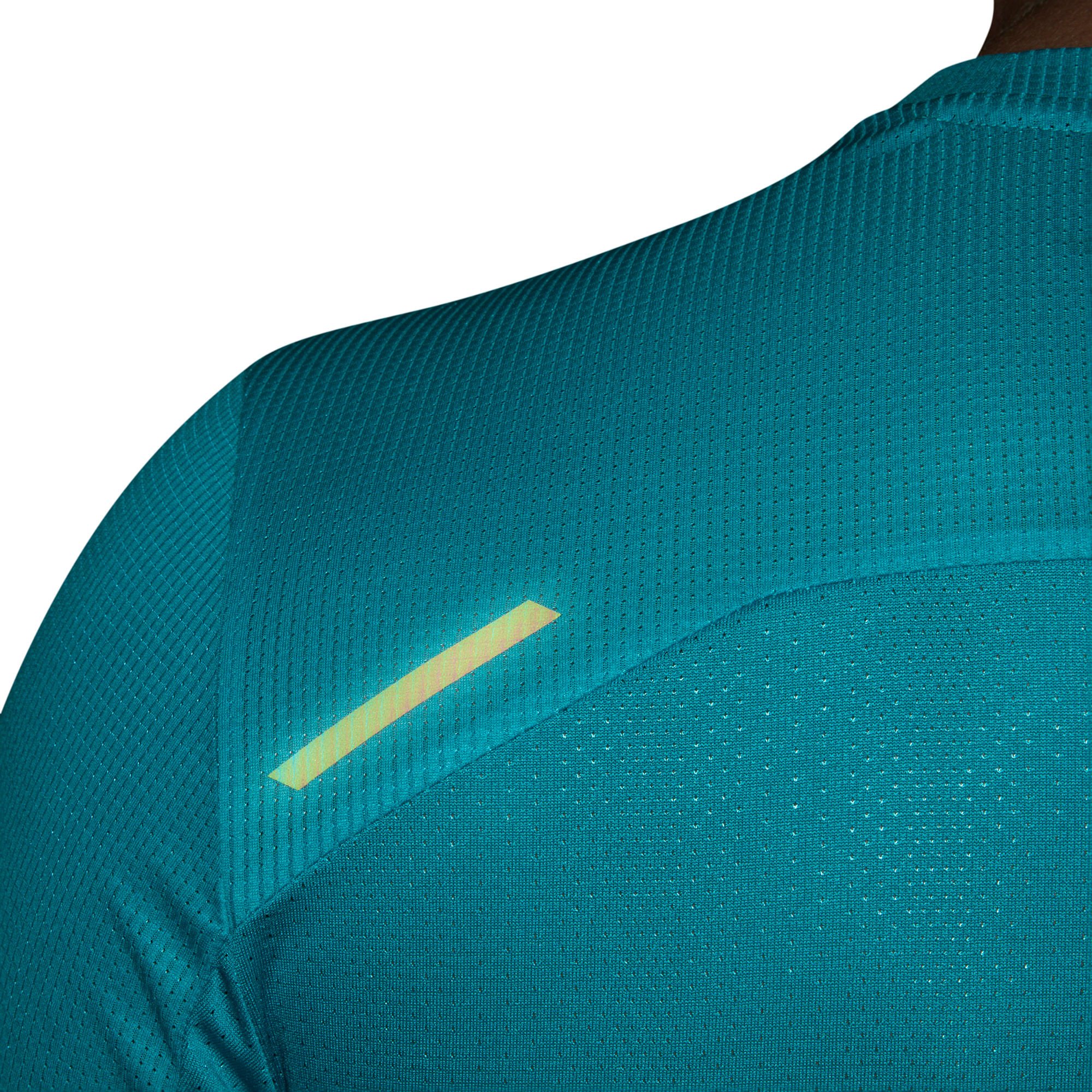 Camiseta de Corrida Mizuno High 3 Masculina Azul 5