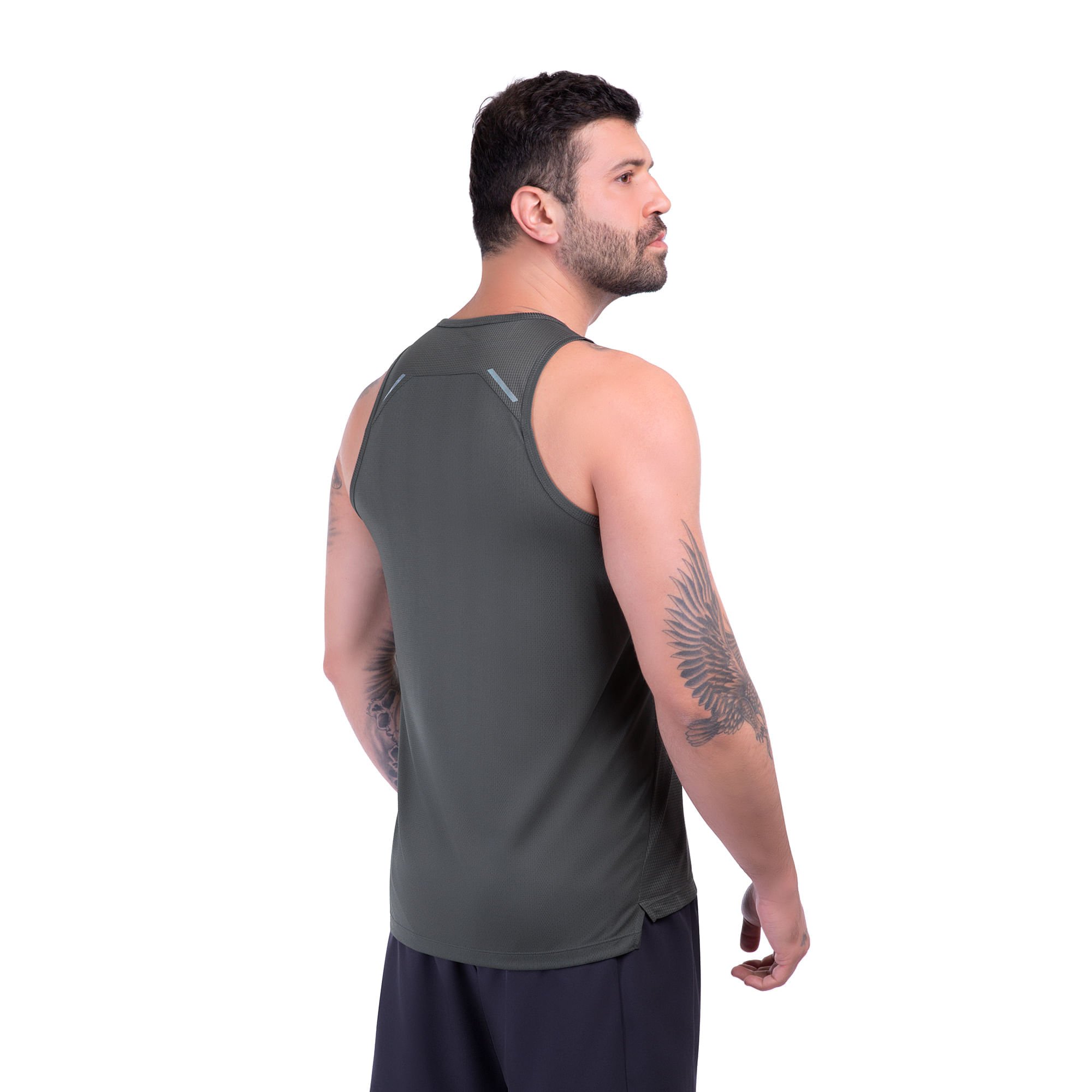 Regata de Corrida Mizuno High 3 Masculina Verde 3