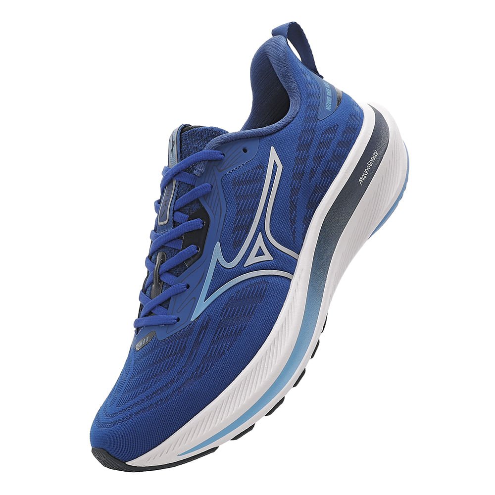 Tênis de Corrida Mizuno Base Ride Masculino Azul 7