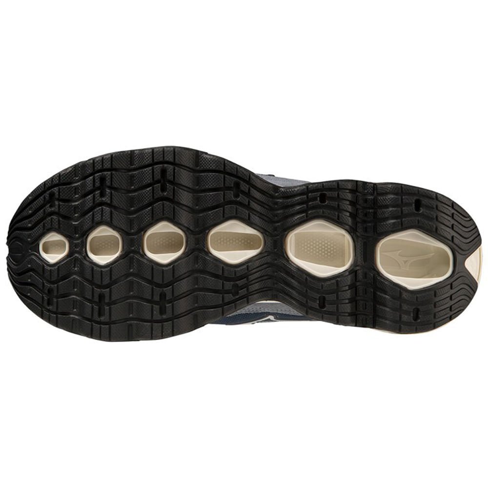 Tênis Unissex Mizuno Wave Prophecy Beta 2 Azul/Bege 5