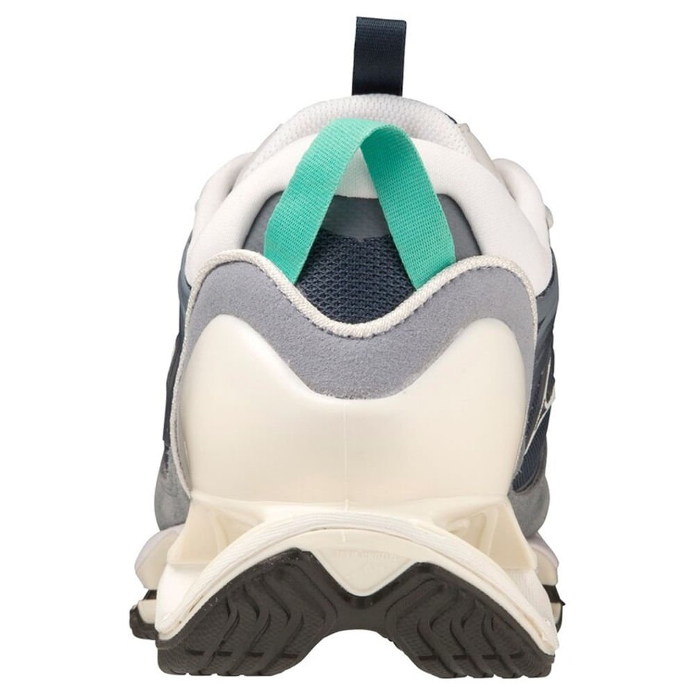 Tênis Unissex Mizuno Wave Prophecy Beta 2 Azul/Bege 3