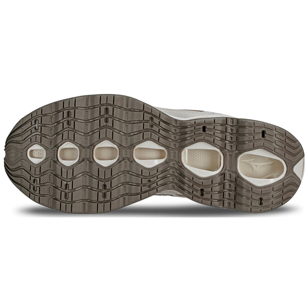 Tênis Unissex Mizuno Prophecy Beta 2 Branco Off/Marrom 5