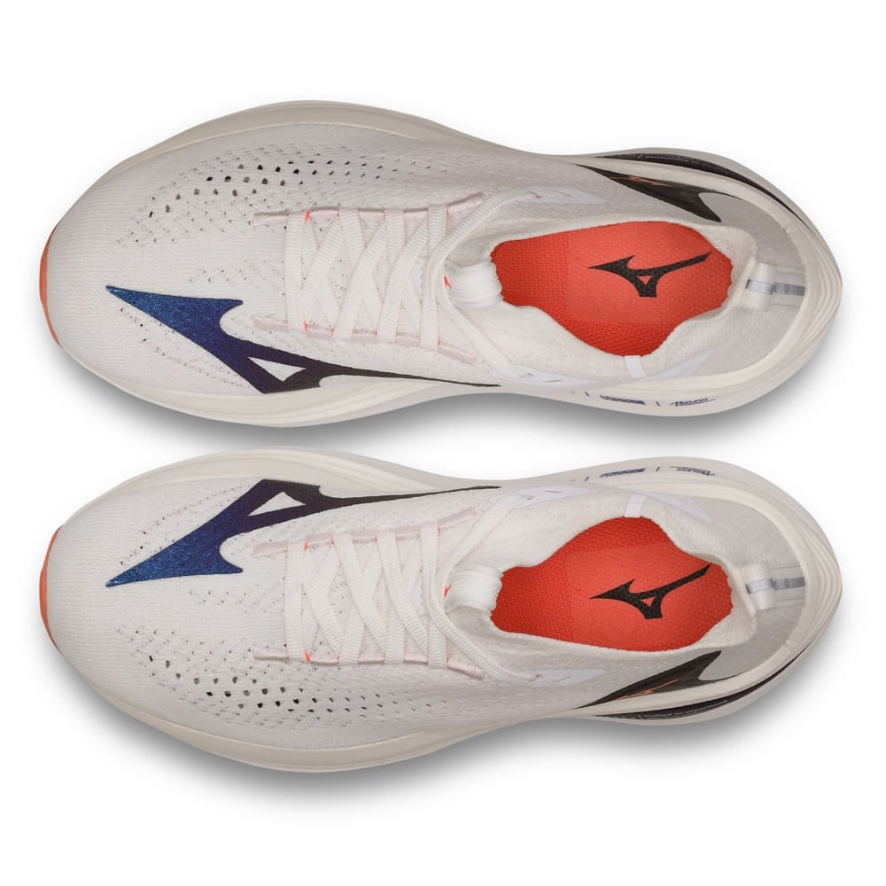 Tênis de Corrida Mizuno Neo Vista 2 Feminino Branco/Azul 2