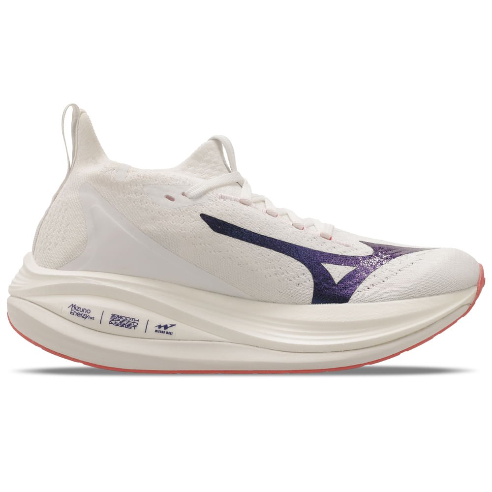 Tênis de Corrida Mizuno Neo Vista 2 Feminino Branco/Azul 4