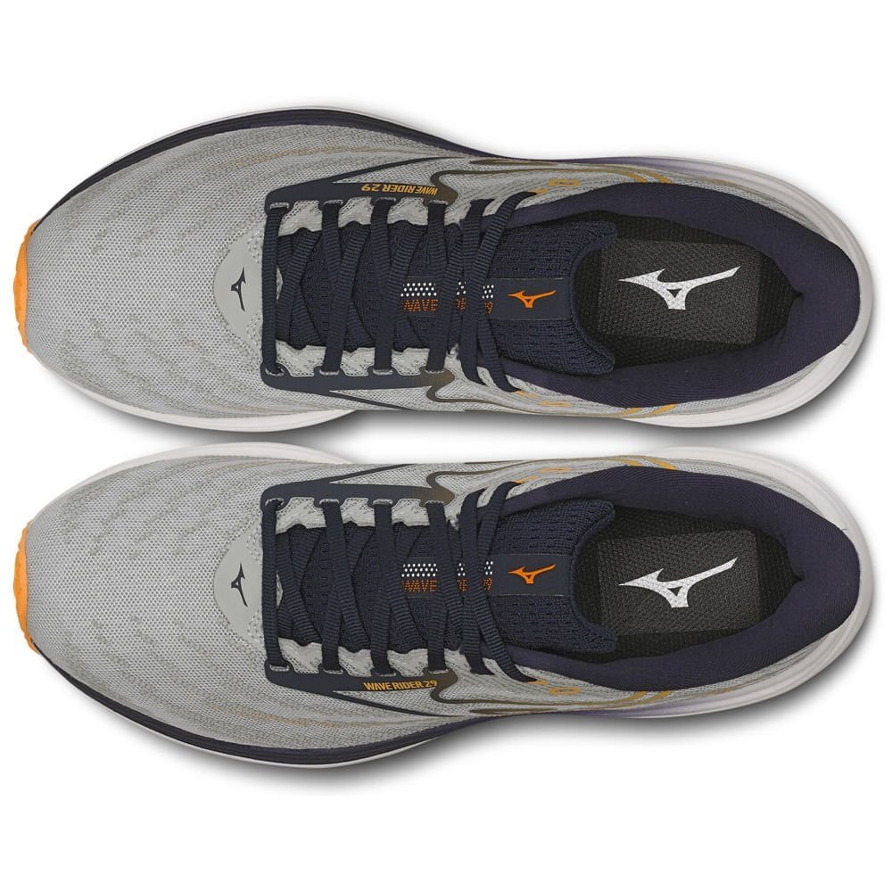 Tênis de Corrida Mizuno Wave Rider 29 Masculino Cinza 2