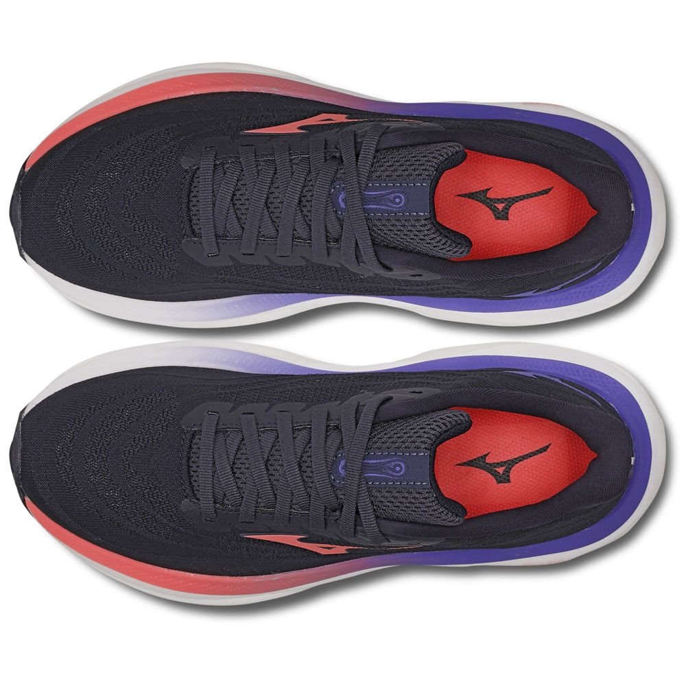 Tênis de Corrida Mizuno Wave SKY 9 Feminino Preto 2