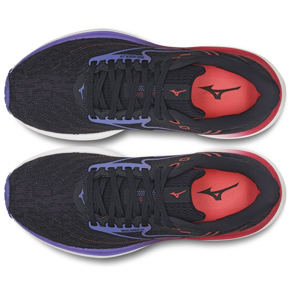 Tênis de Corrida Mizuno Wave Rider 29 Feminino Cinza 2