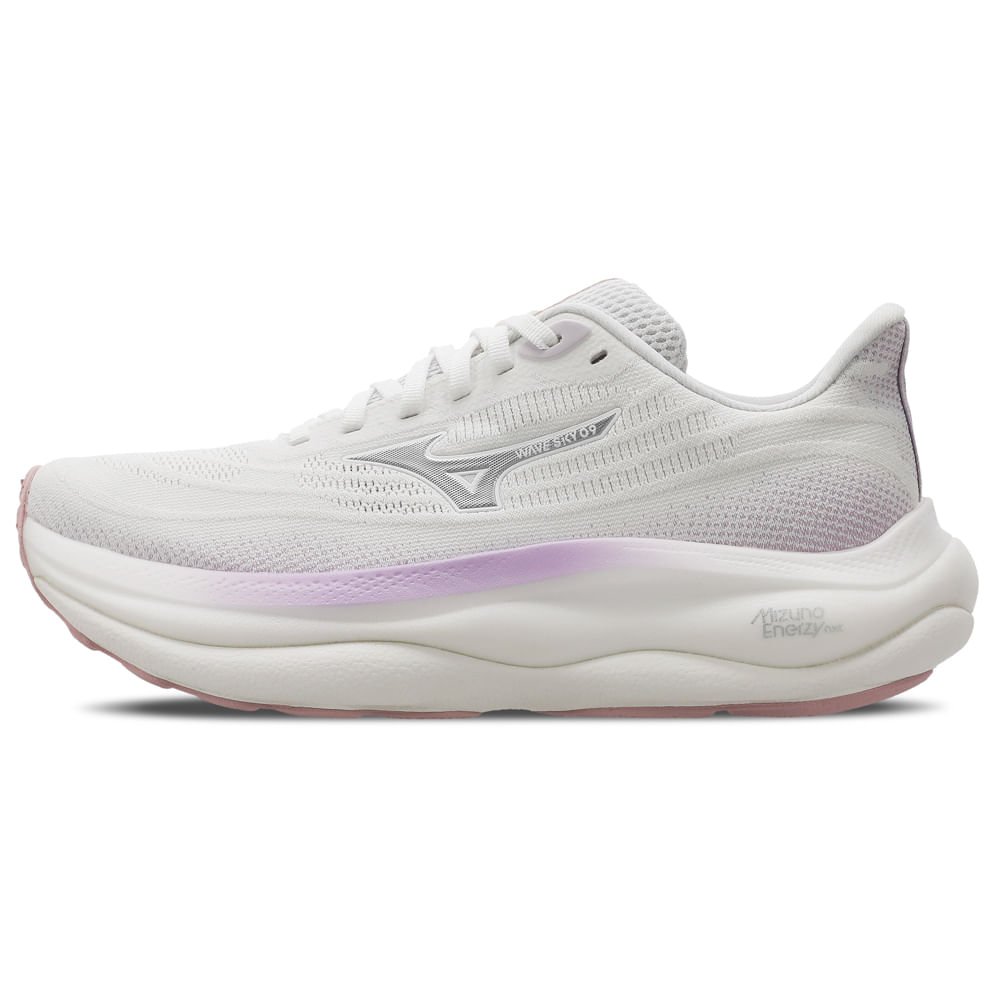 Tênis de Corrida Mizuno Wave SKY 9 Feminino Branco 2