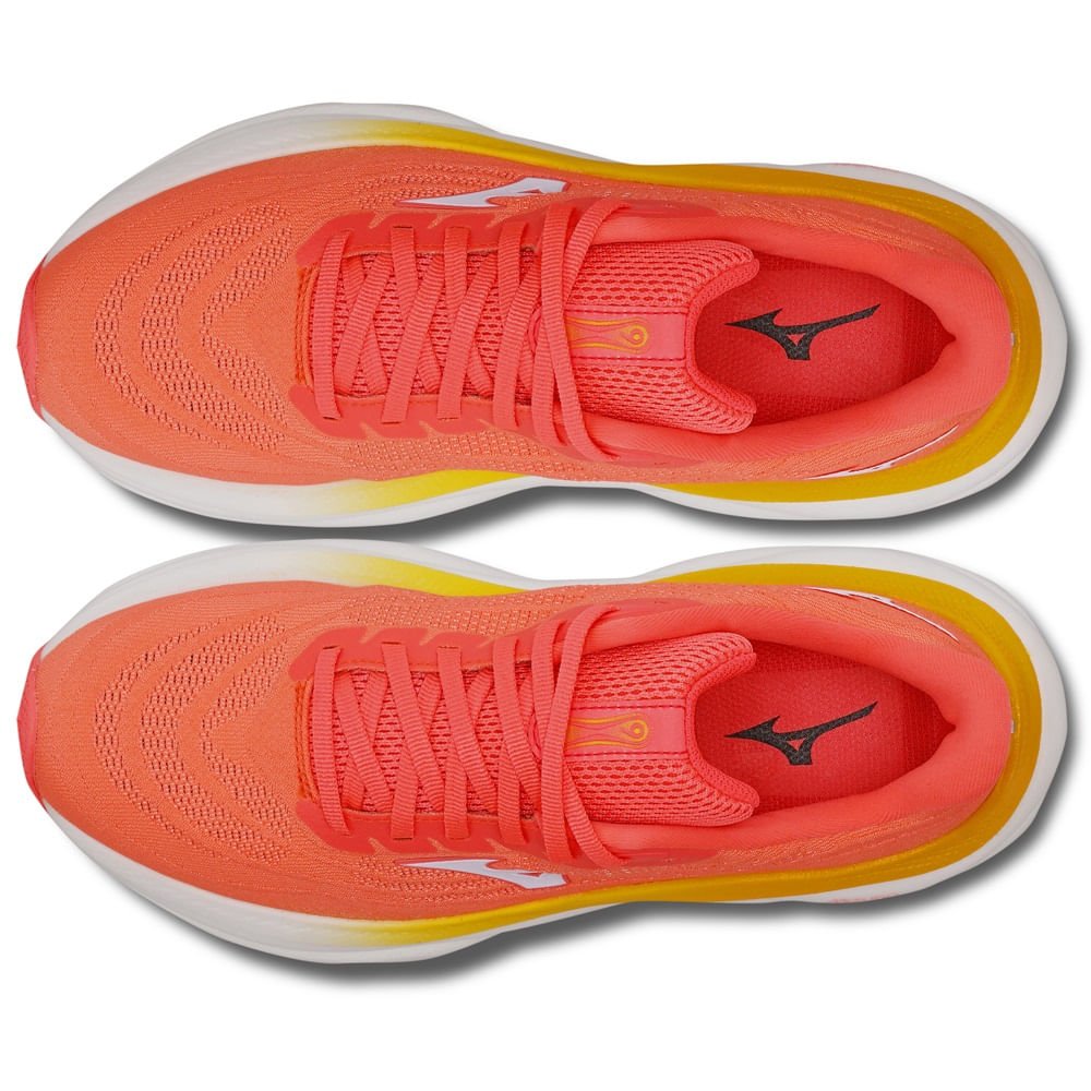 Tênis de Corrida Mizuno Wave SKY 9 Feminino Laranja 2