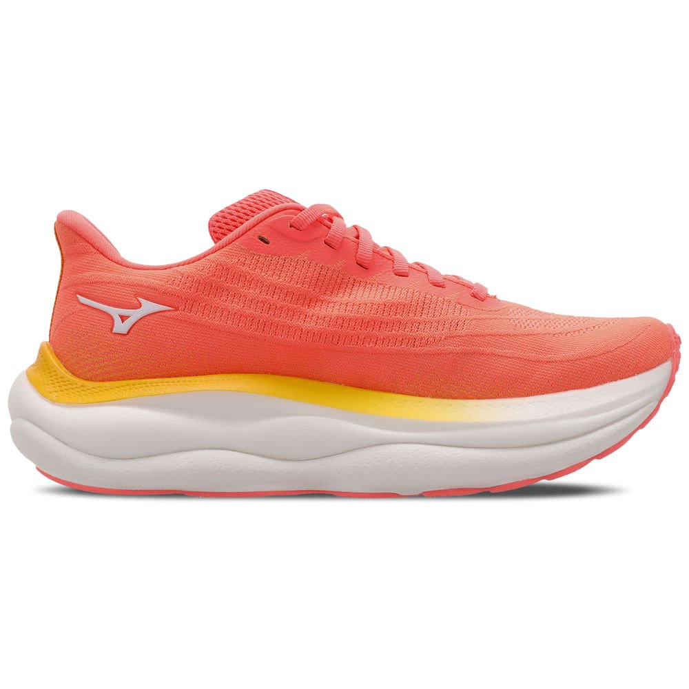 Tênis de Corrida Mizuno Wave SKY 9 Feminino Laranja 4
