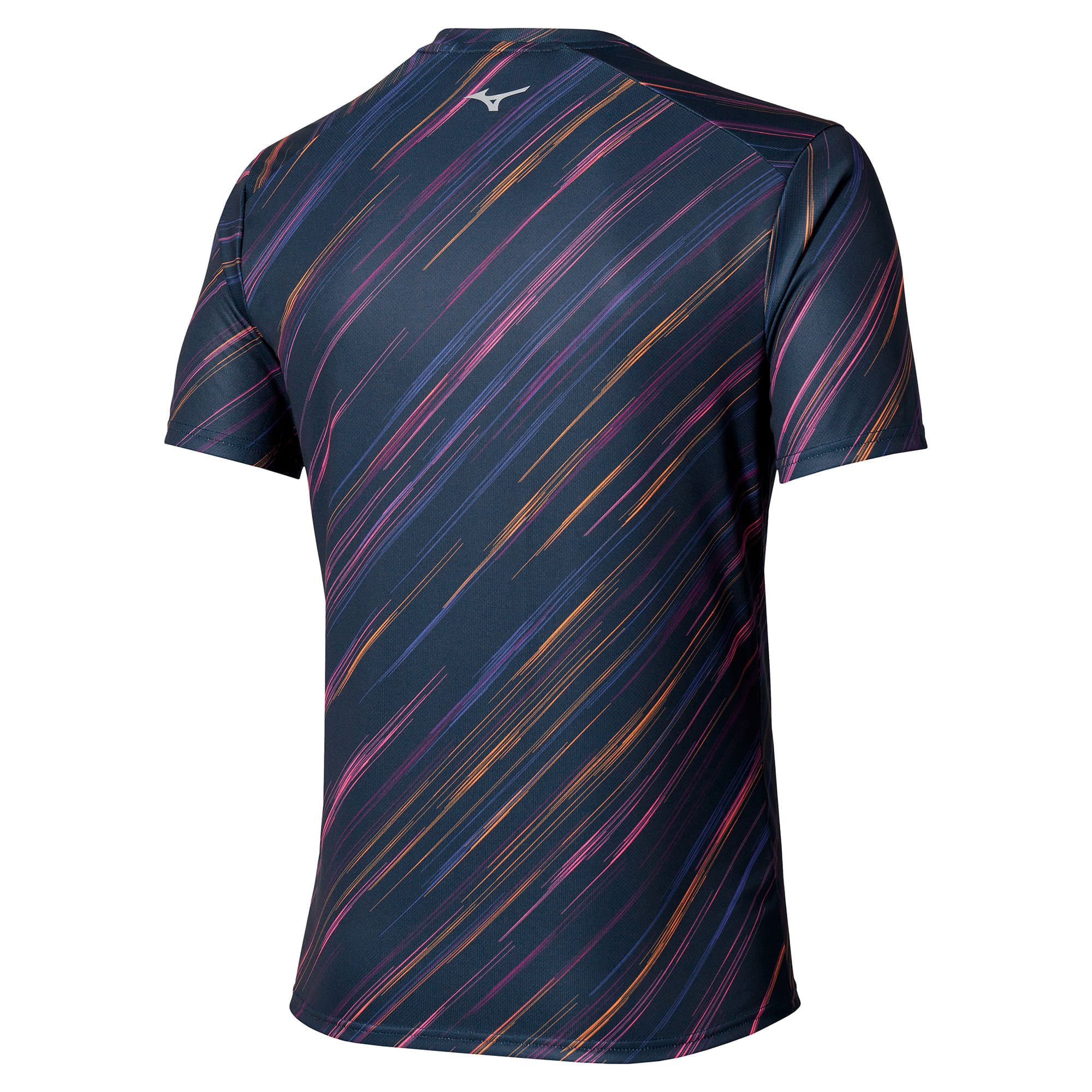 Camiseta de Corrida Mizuno Core Graphic Masculina Azul Marinho 2