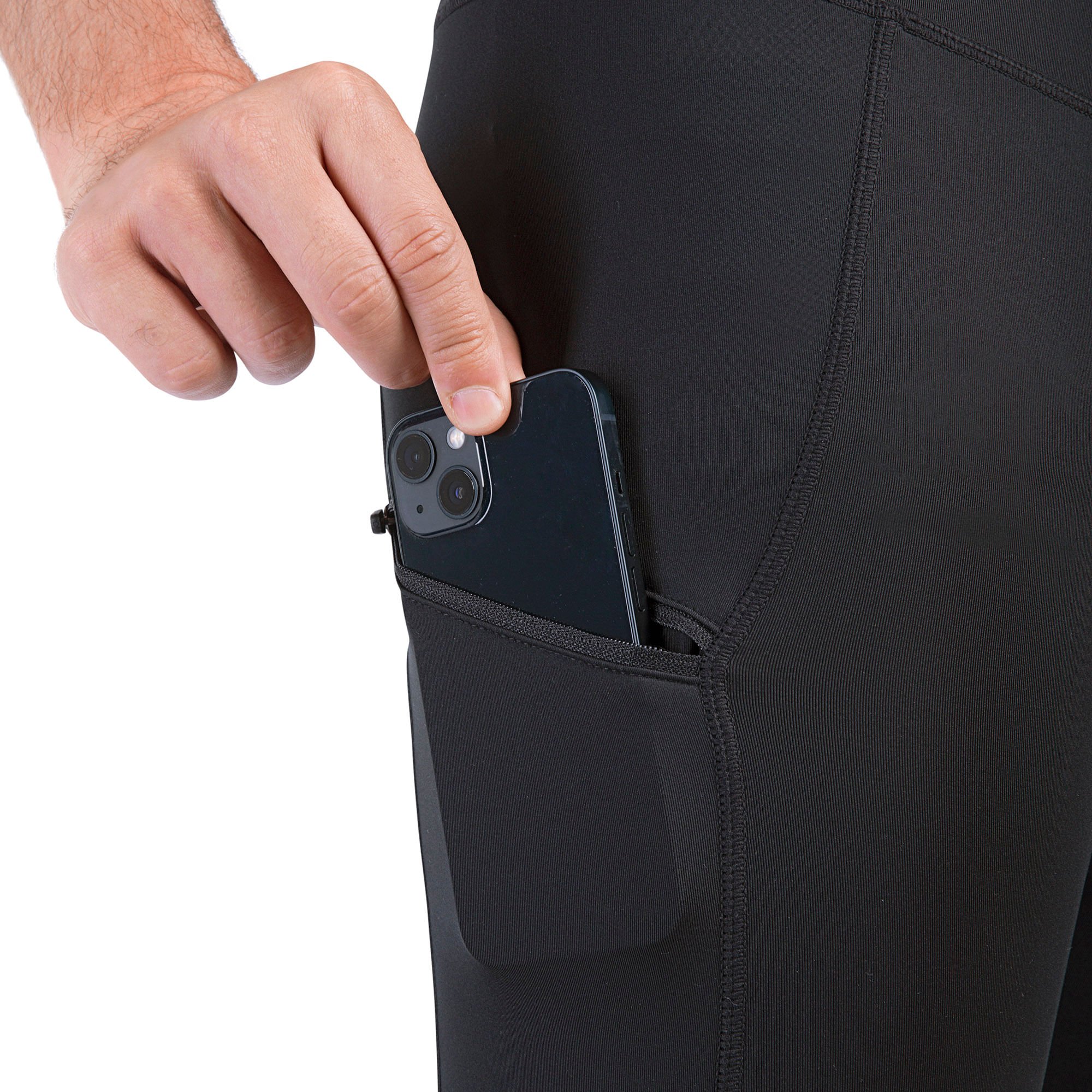 Bermuda de Corrida Mizuno Compress Masculina Preto 4