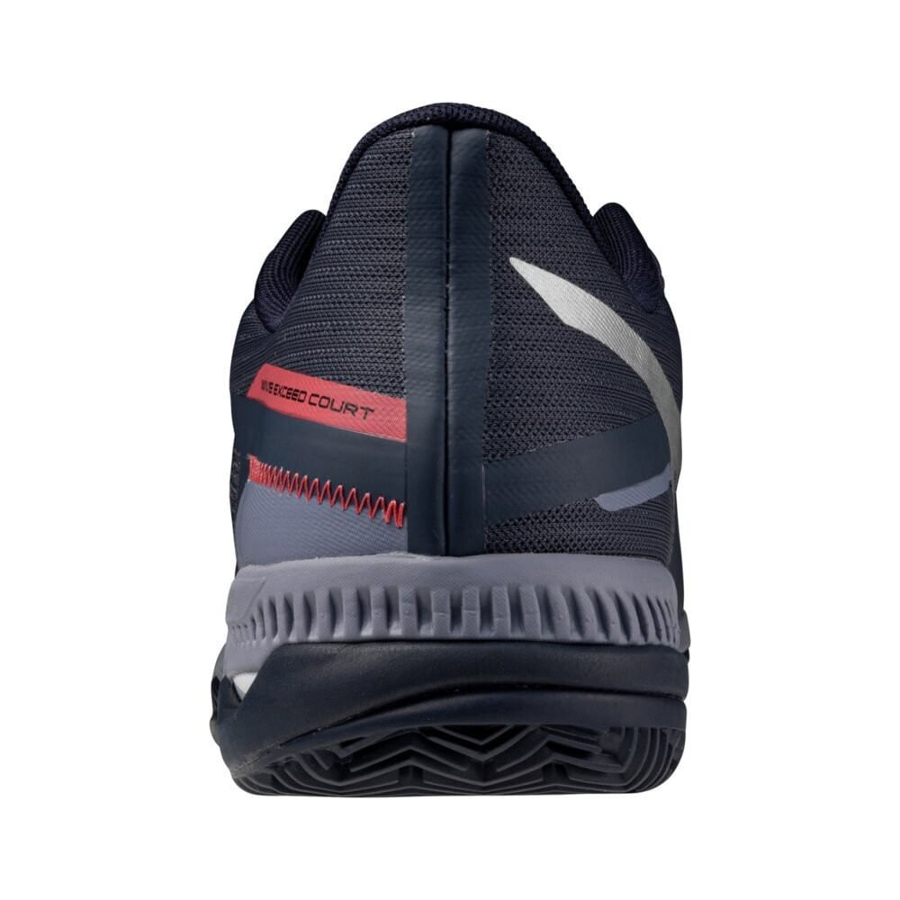 Tênis de Tennis Mizuno Excced Clay Court Preto/Cinza 3