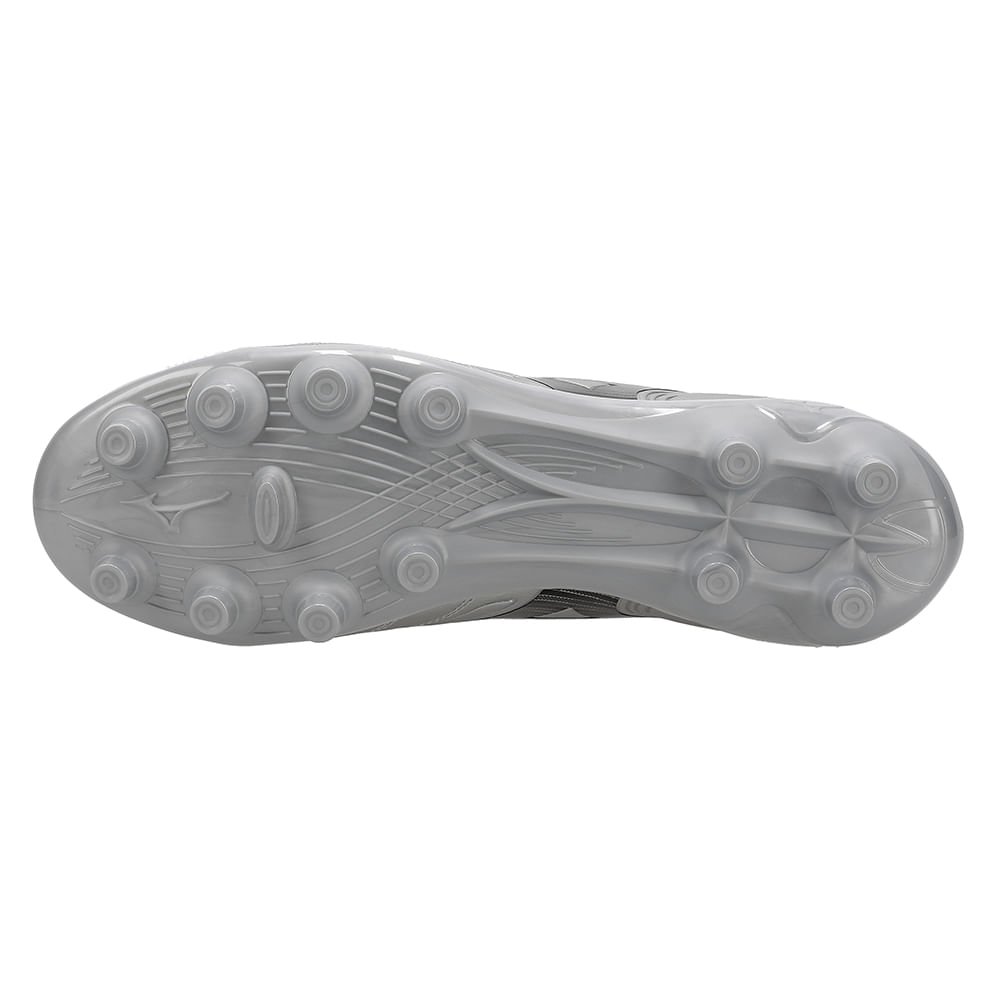 Chuteira de Campo Mizuno Regent MD Masculina Prata 2