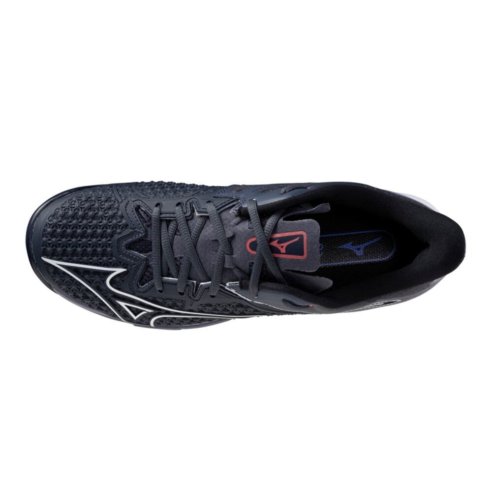 Tênis de Tennis Mizuno Wave Exceed Tour 6 Clay Court Preto/Cinza 2