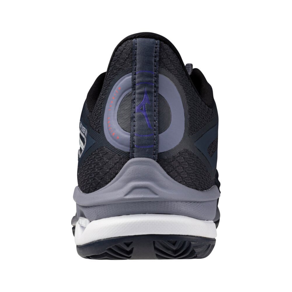 Tênis de Tennis Mizuno Wave Exceed Tour 6 Clay Court Preto/Cinza 3