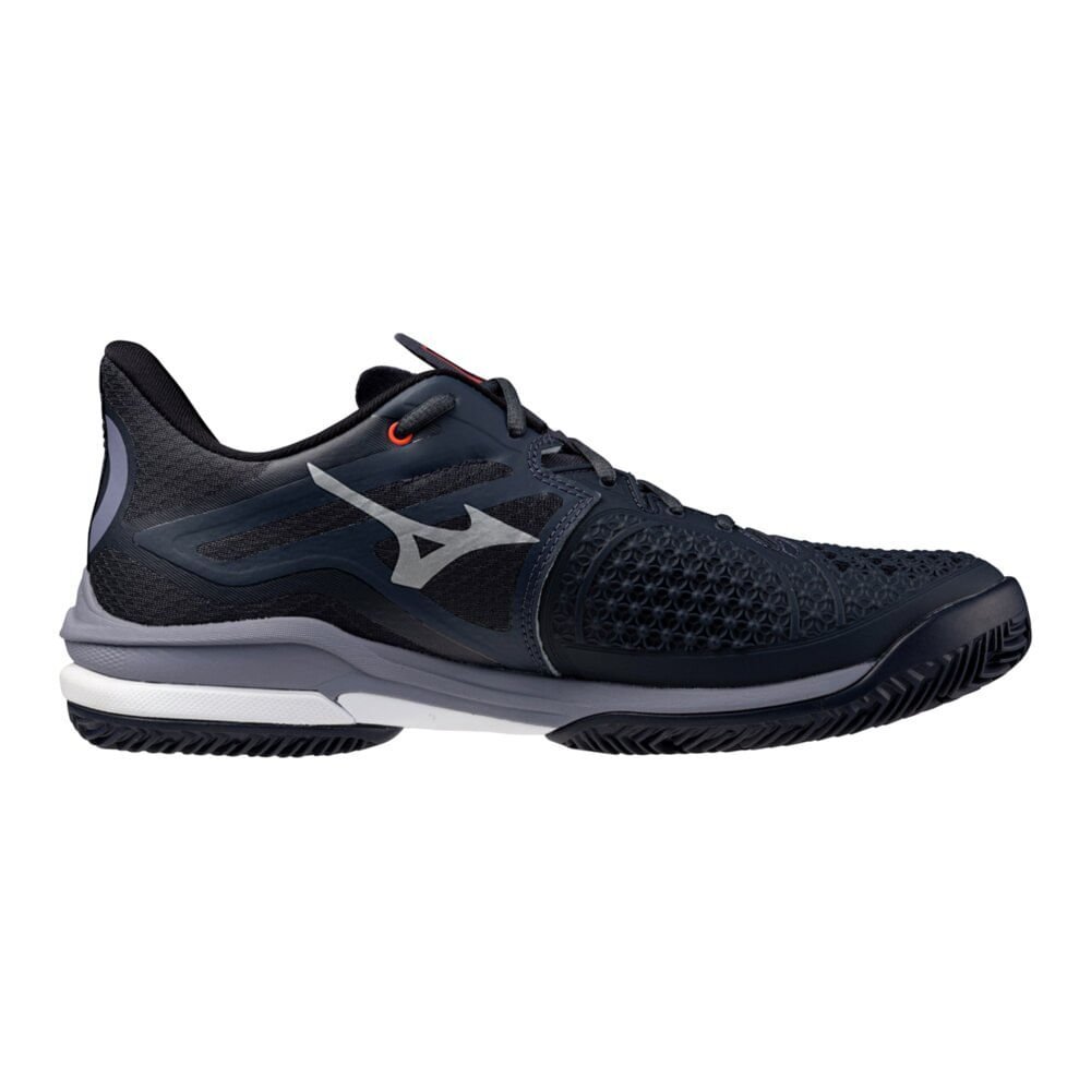 Tênis de Tennis Mizuno Wave Exceed Tour 6 Clay Court Preto/Cinza 4