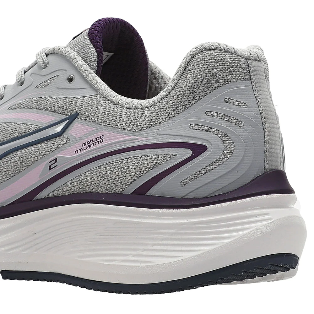 Tênis de Corrida Mizuno Atlantis 2 Feminino Cinza 8