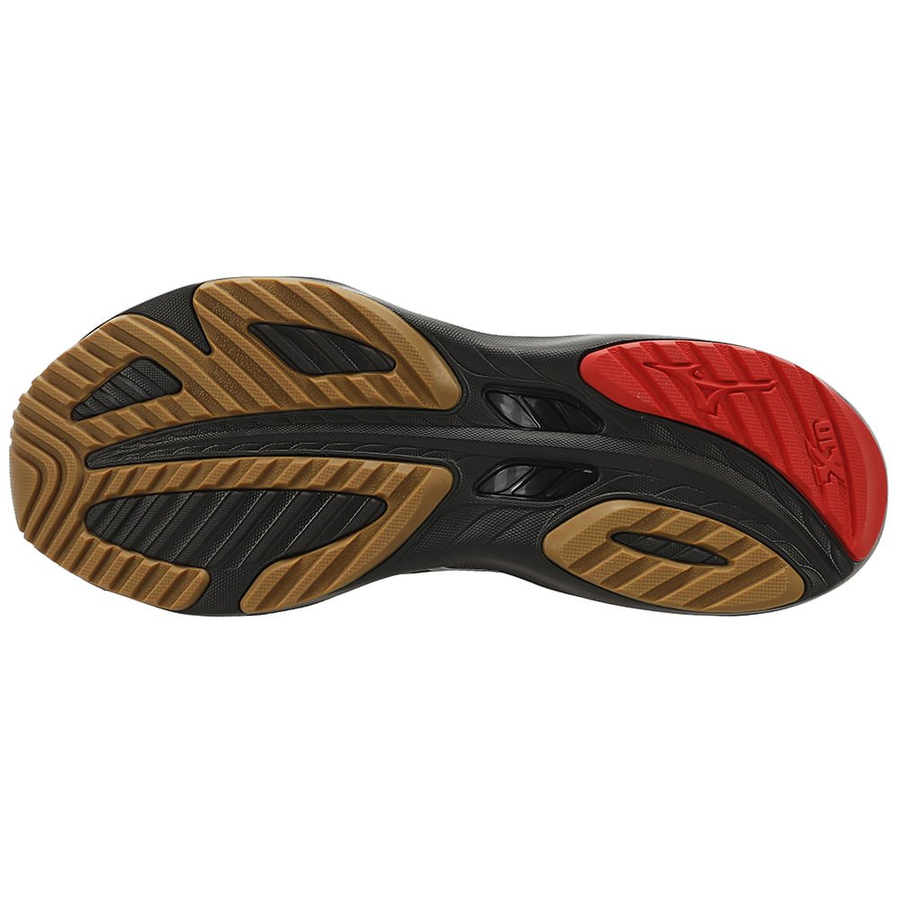 Tênis de Corrida Mizuno Wave Stratos 3 Masculino Preto 4