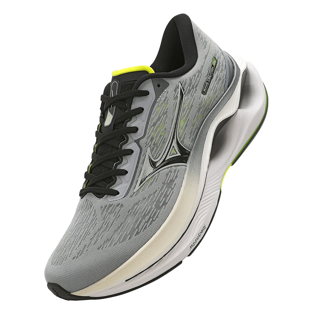 Tênis de Corrida Mizuno Wave Creation 26 Masculino Cinza 6