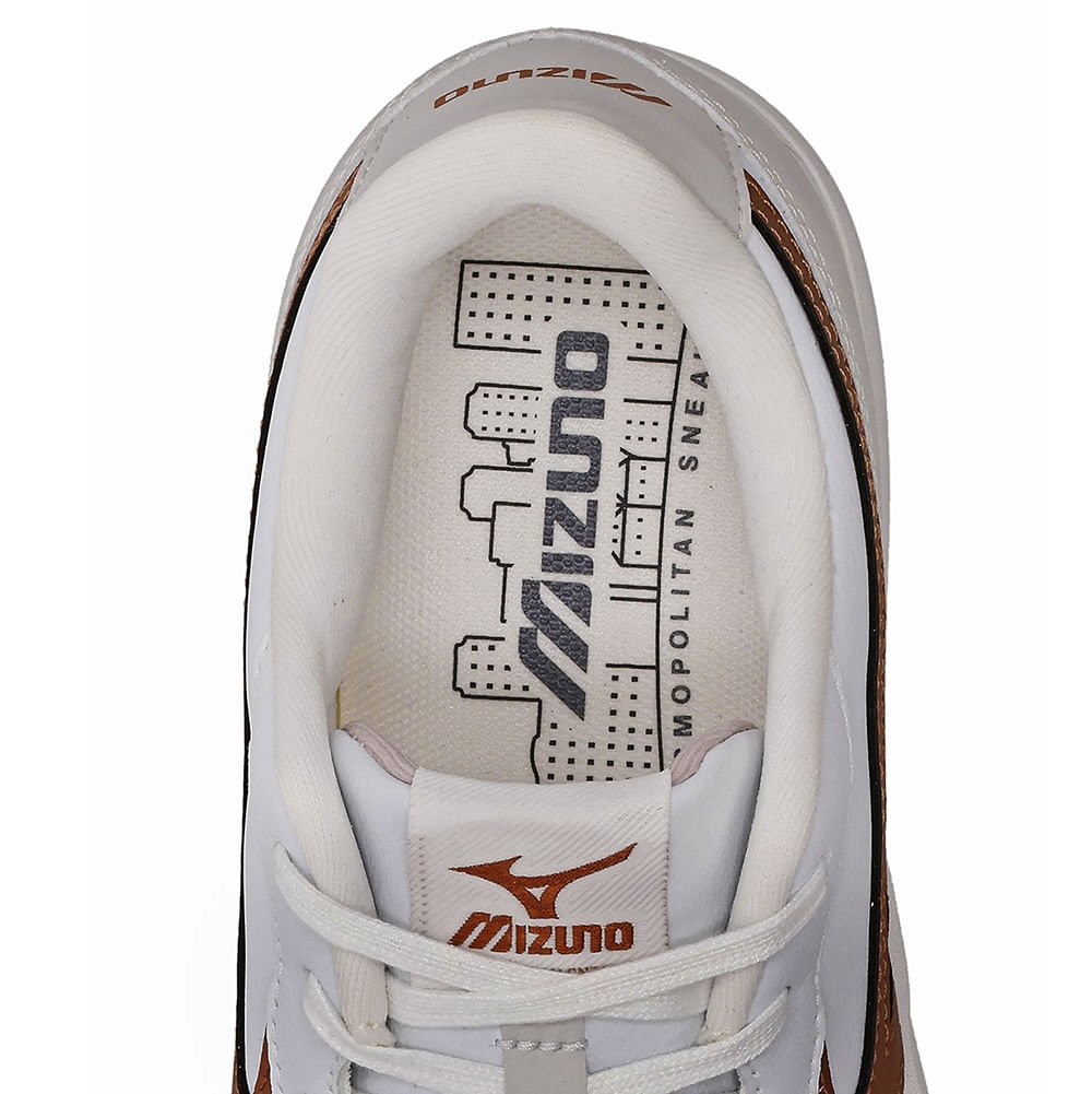 Tênis Casual Mizuno Street Wind Feminino Branco 9