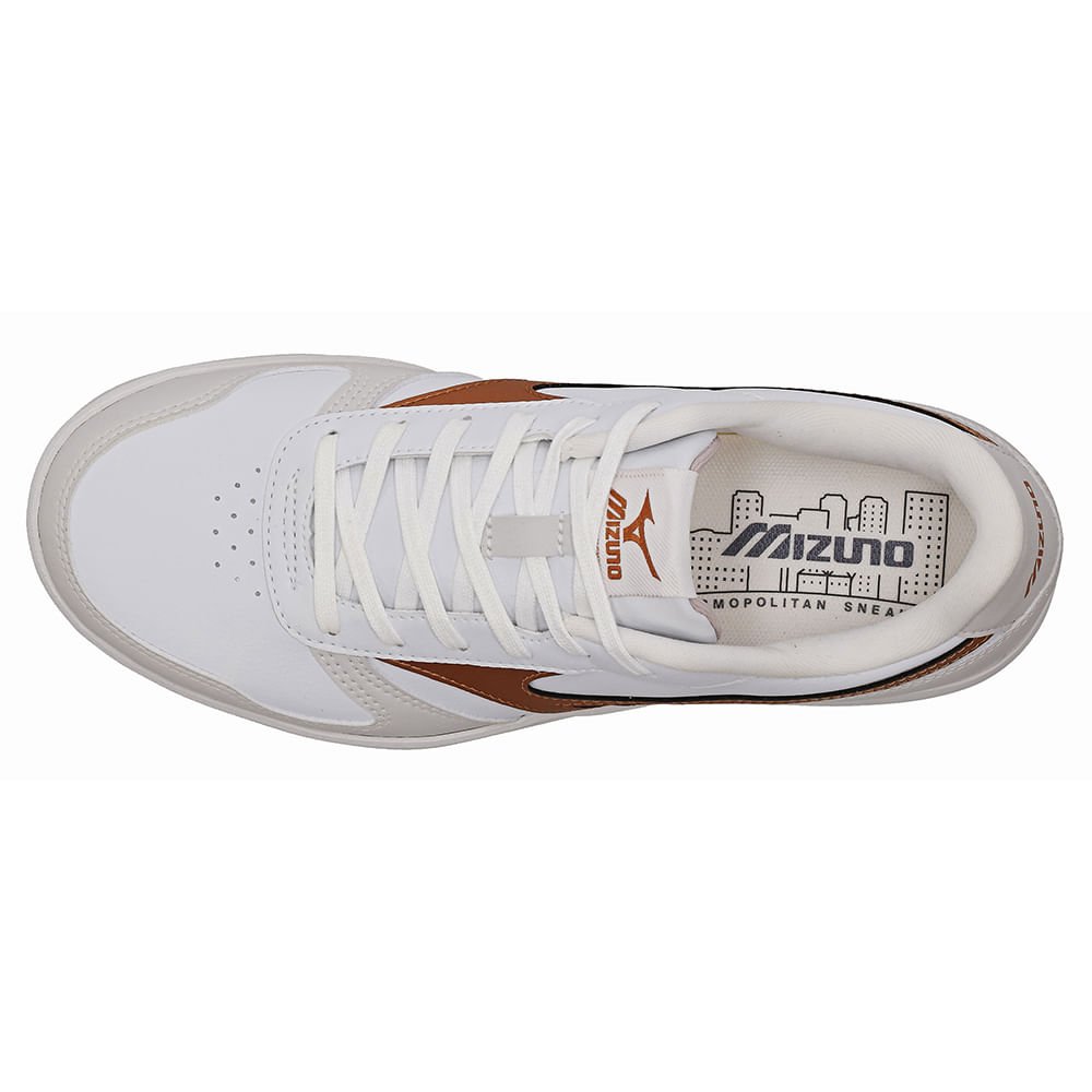 Tênis Casual Mizuno Street Wind Feminino Branco 5