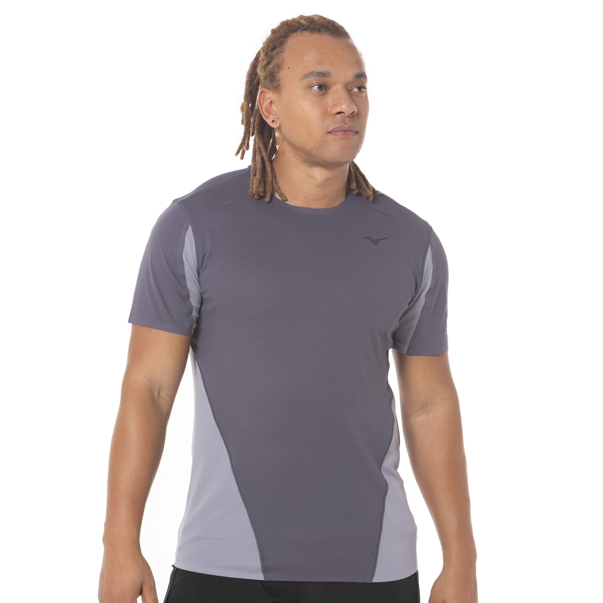 Camiseta de Corrida Mizuno Light Dryaeroflow Masculina