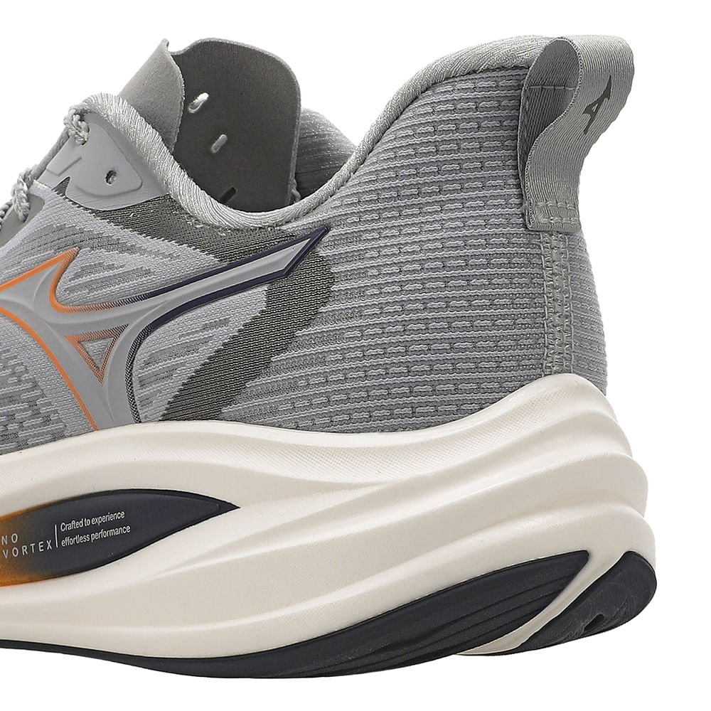 Tênis de Corrida Mizuno Neo Vortex Masculino Cinza 8