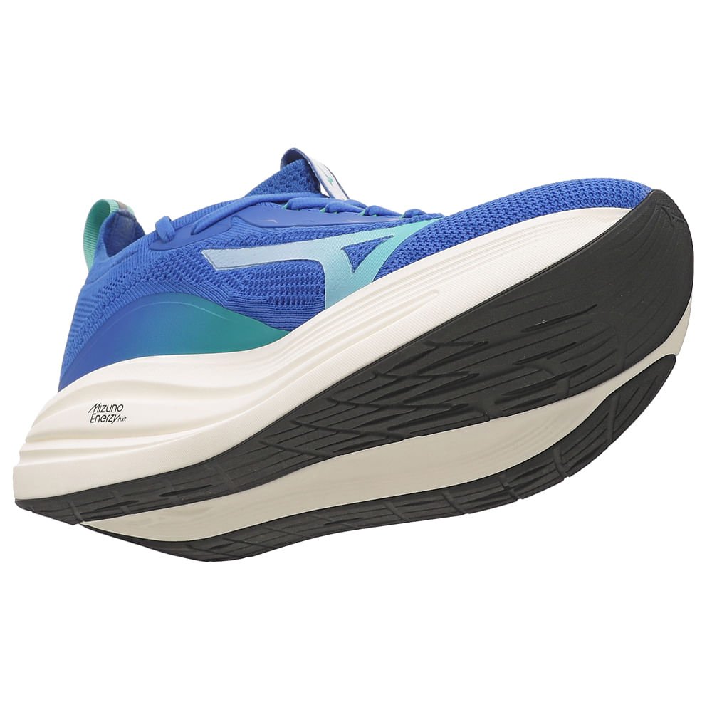 Tênis de Corrida Mizuno Neo Aura Knit Masculino Azul 7