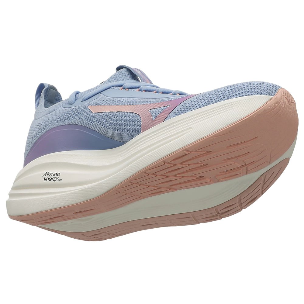 Tênis de Corrida Mizuno Neo Aura Knit Feminino Azul 7