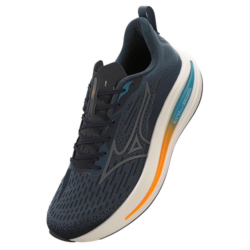 Tênis de Corrida Mizuno Neo Aura Masculino Azul 6