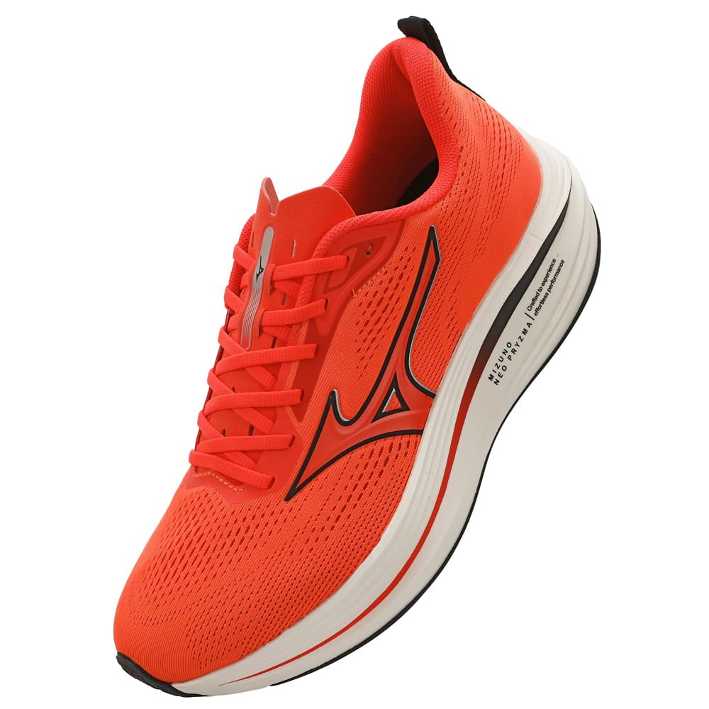 Tênis de Corrida Mizuno Neo Pryzma Masculino Laranja 8