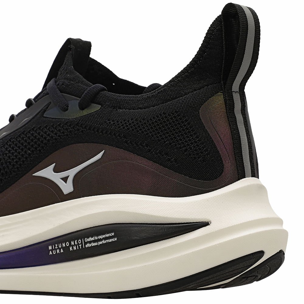 Tênis de Corrida Mizuno Neo Aura Knit Preto 8