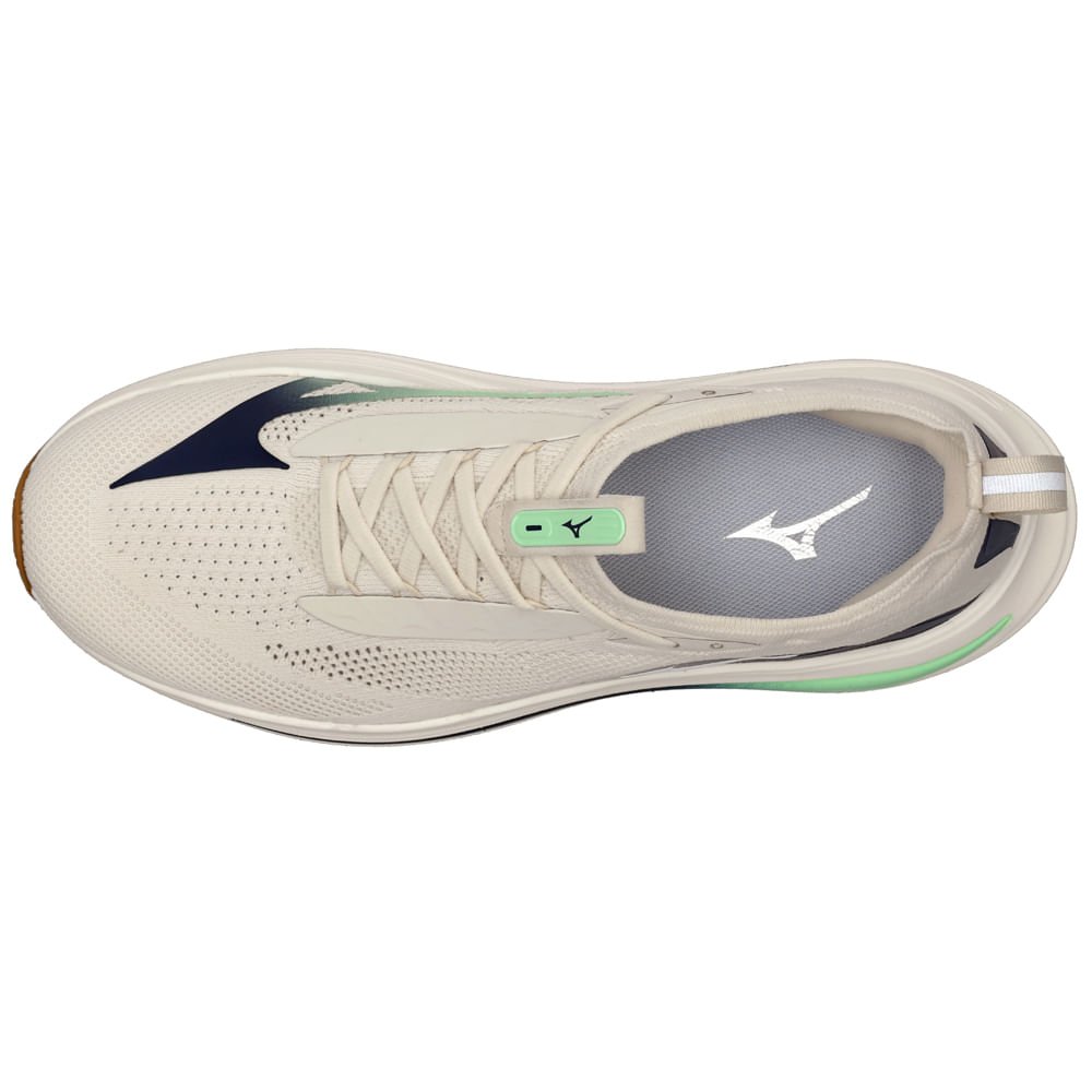 Tênis de Corrida Mizuno Neo Aura Knit Masculino Bege 2