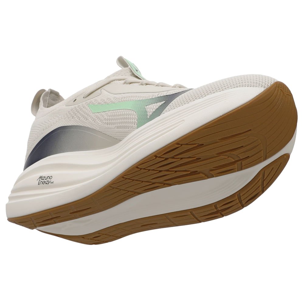 Tênis de Corrida Mizuno Neo Aura Knit Masculino Bege 7