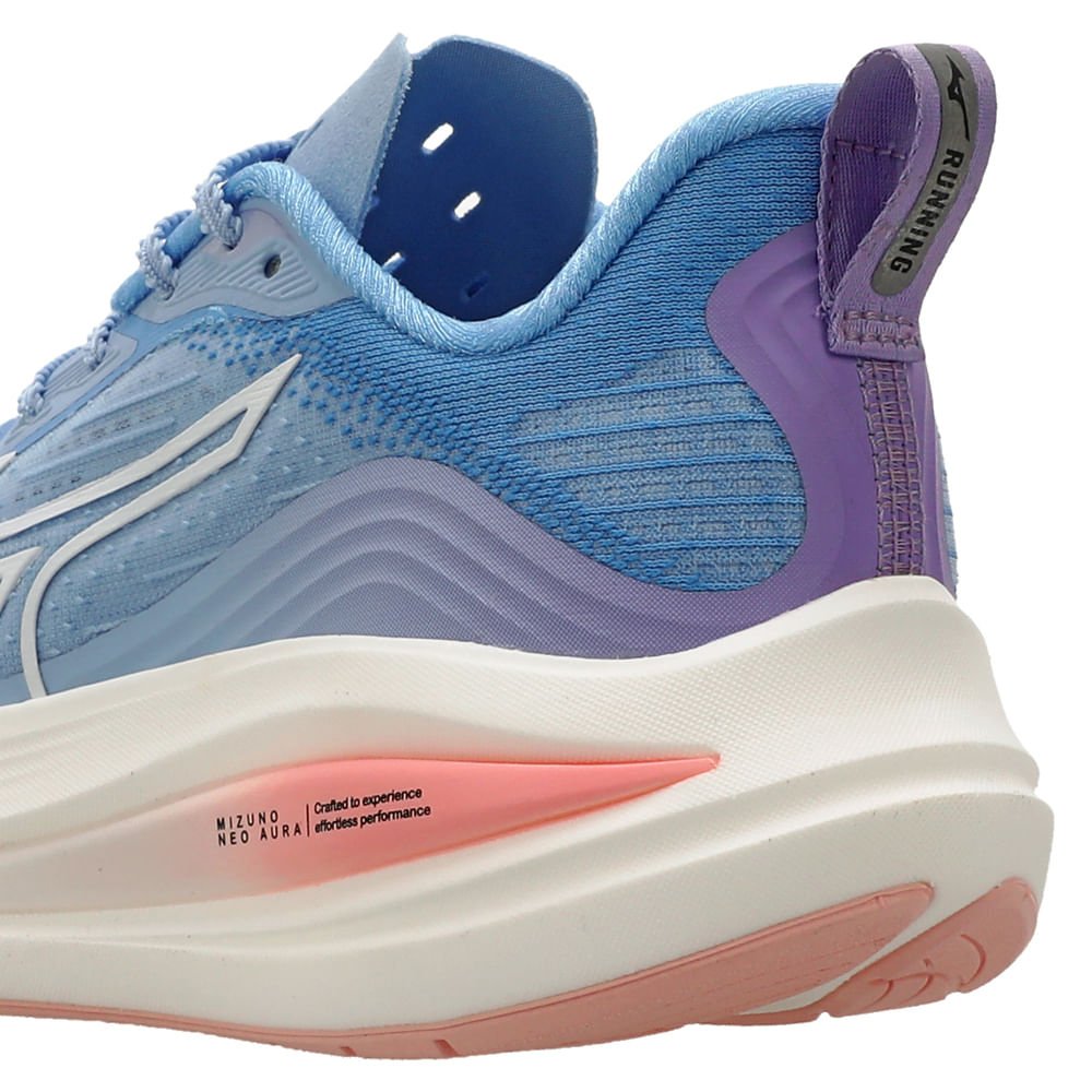 Tênis de Corrida Mizuno Neo Aura Feminino Azul 8