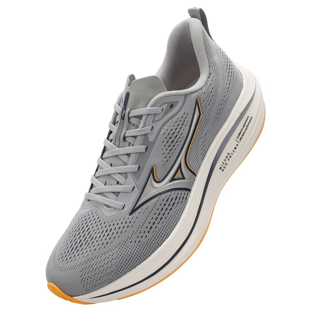 Tênis de Corrida Mizuno Neo Pryzma Masculino Cinza 6