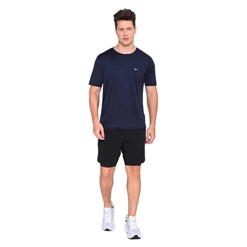 Shorts de Corrida Mizuno Core 7.5 2in1 Masculino