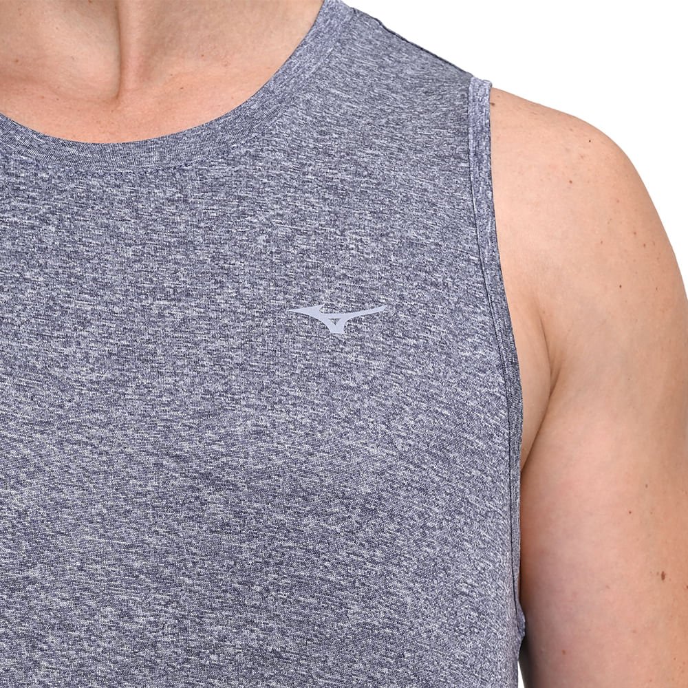 Regata de Corrida Masculina Mizuno Spark 2 Cinza 5
