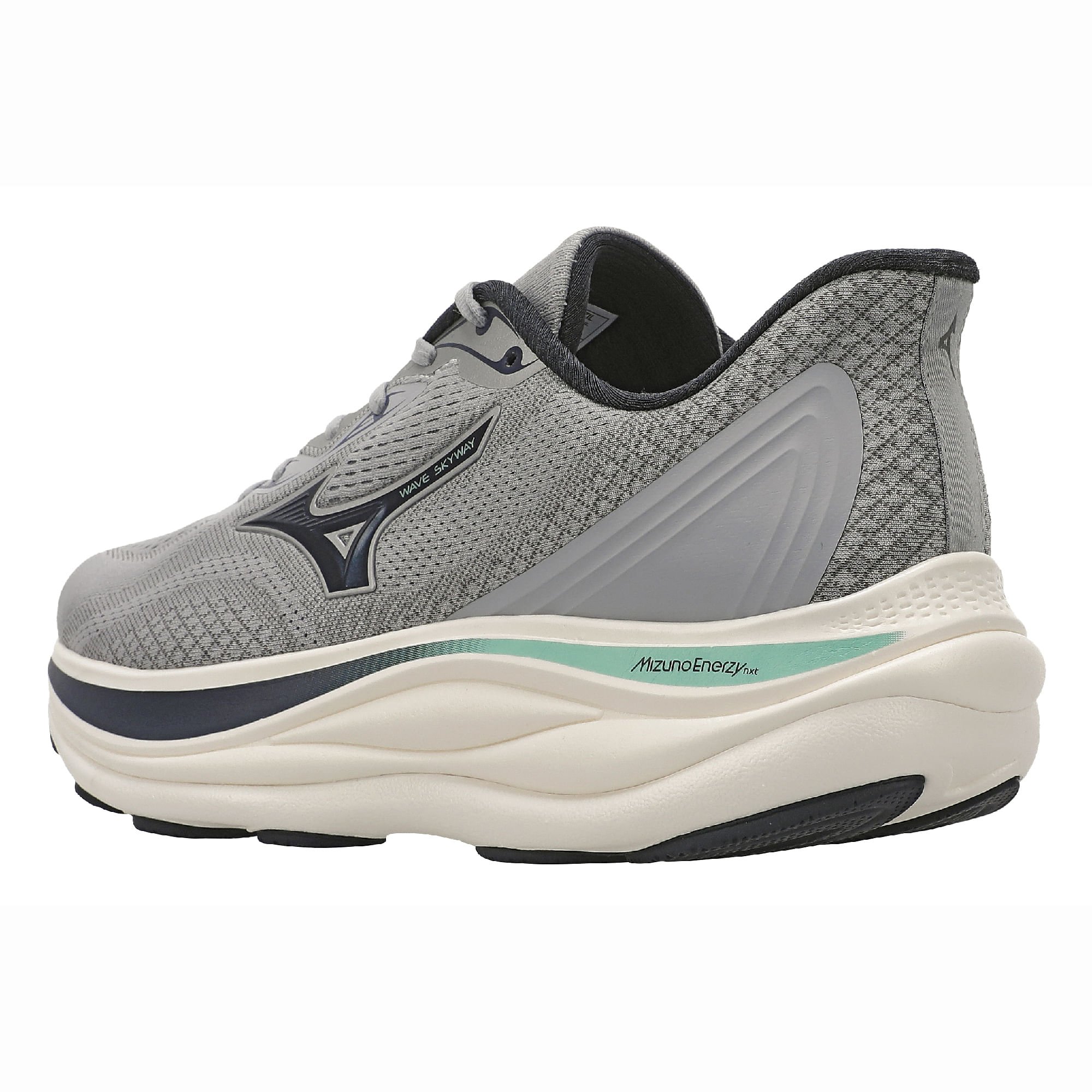 Tênis de Corrida Mizuno Wave Skyway Masculino Cinza 8