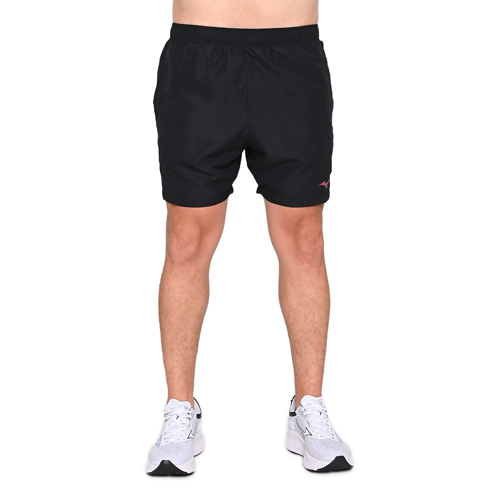 Bermuda de Corrida Masculina Mizuno Run Easy 4 Preto 2