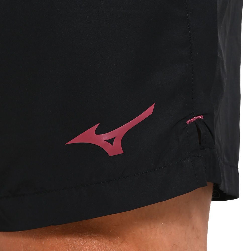 Bermuda de Corrida Masculina Mizuno Run Easy 4 Preto 7