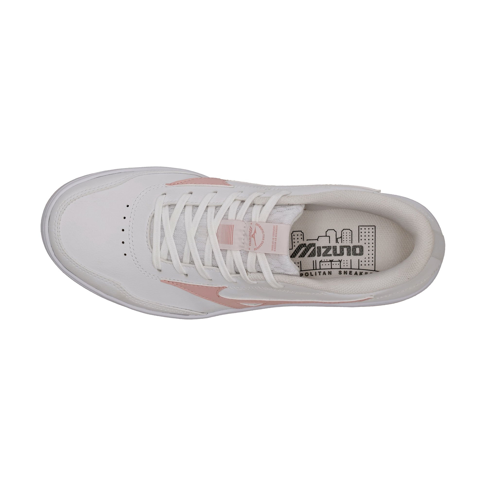 Tênis Mizuno City Wall Feminino Branco 4