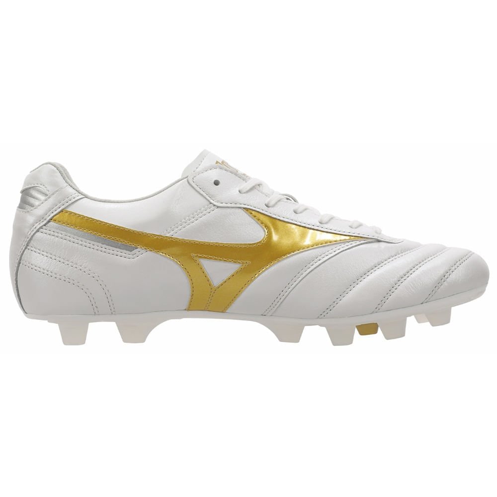 Chuteira de Campo Mizuno Morelia II Japan MD Masculina Branco 3