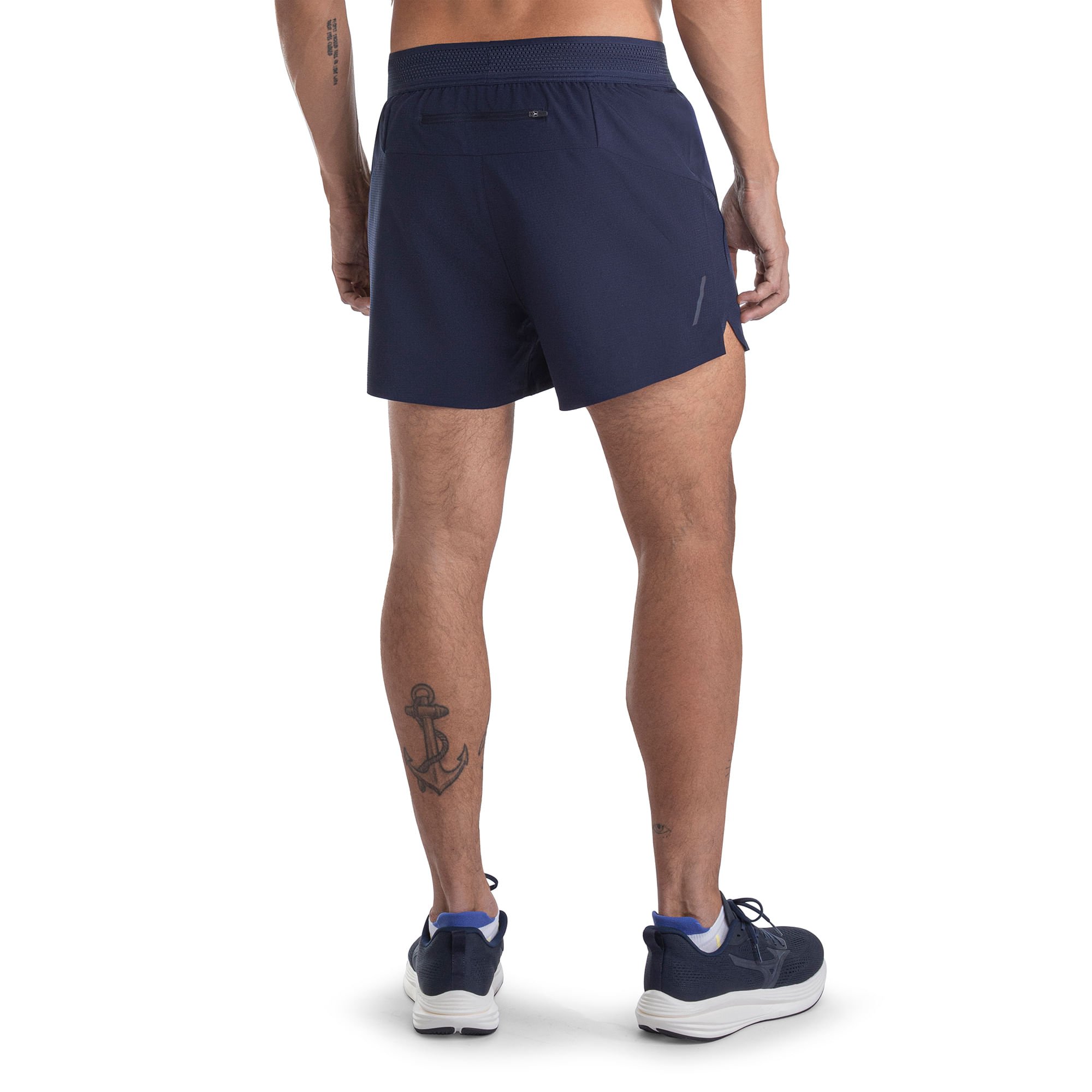 Shorts de Corrida Mizuno High 4 Masculino Azul 3