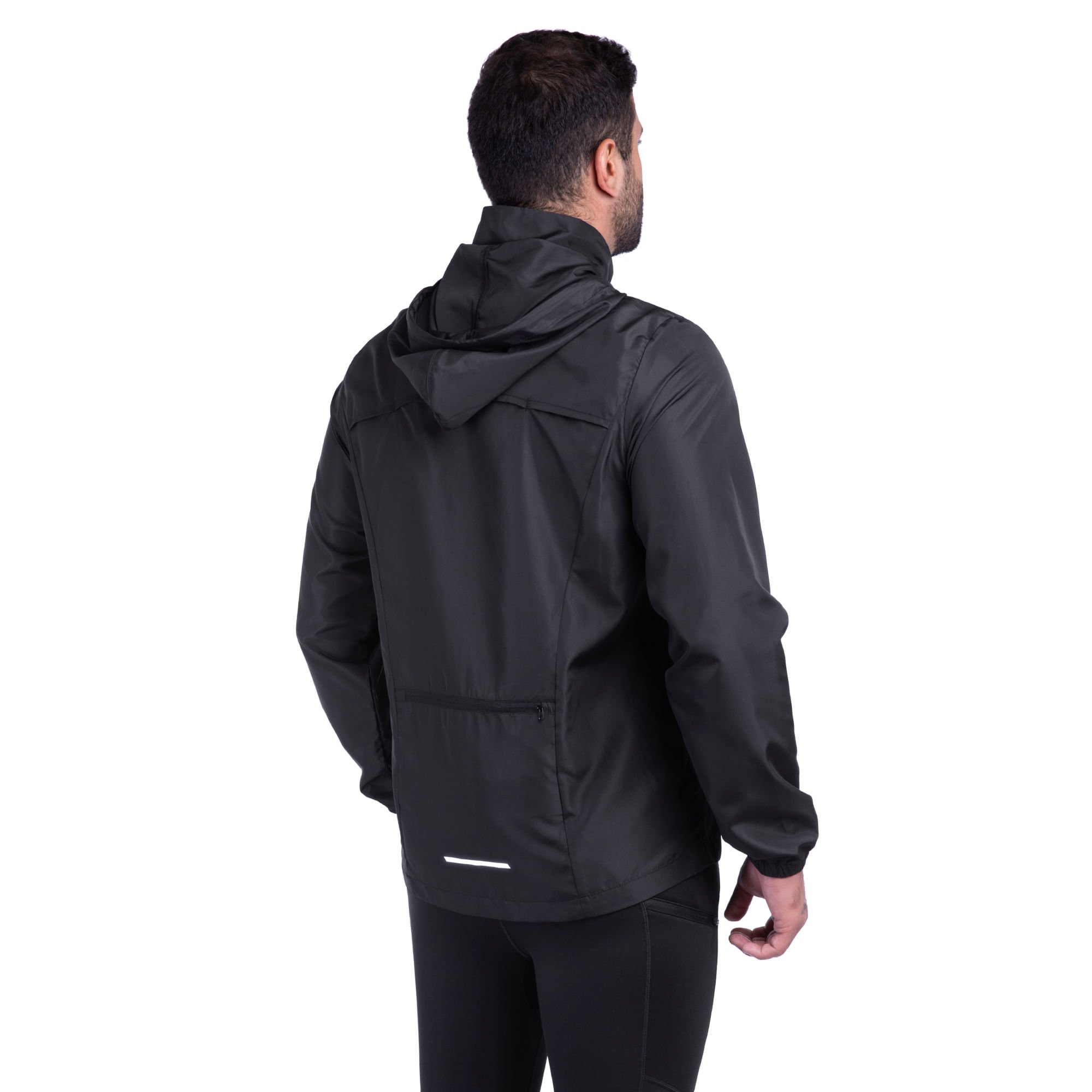 Jaqueta de Corrida Mizuno Focus New Masculina Preto 3