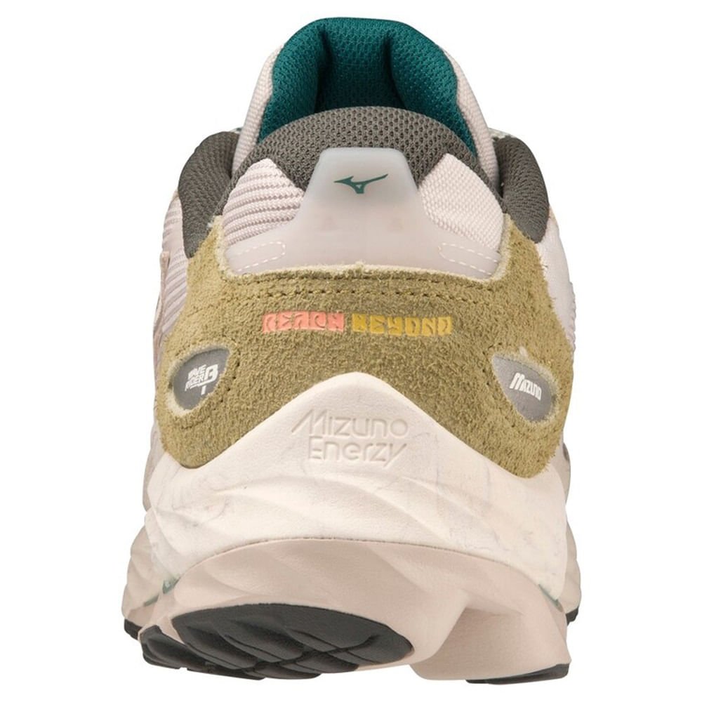 Tênis Unissex Mizuno Wave Rider Beta Nomad Bege 3