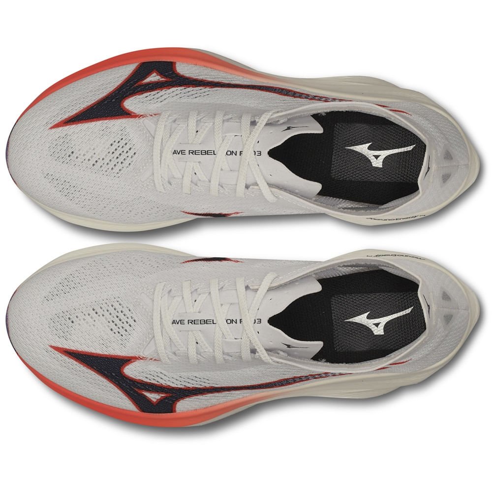 Tênis de Corrida Mizuno Wave Rebellion Pro 3 Branco 2