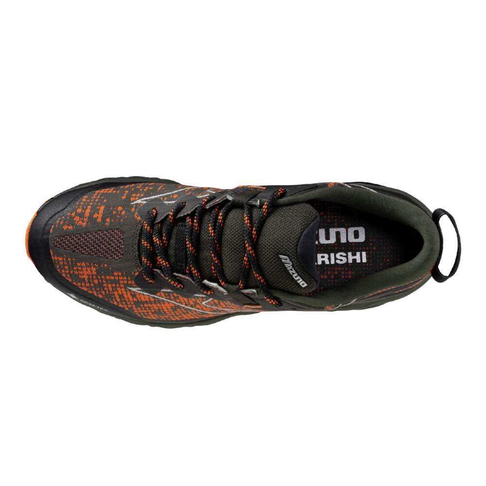 Tênis Mizuno Wave Mujin Ls Gtx Maharishi Preto/Laranja 2